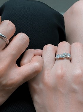 陈楚生同款生日礼物bpabama守护公益水獭戒指情侣对戒送女友