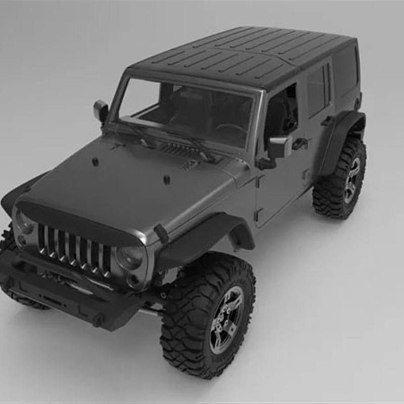 CAPO CUB2 JK全金s属攀爬车遥控电动越野车差速锁1/18双速KIT 包 - 图1