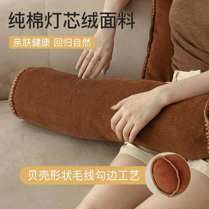 沙发靠枕灯芯绒睡觉抱枕侧睡枕床头靠垫 靠背枕新款ins风长条抱枕,淘宝优惠券,粉丝福利购,淘宝优惠卷