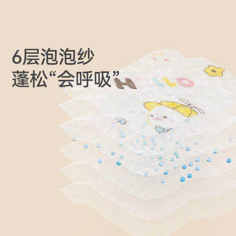 开丽婴儿小方巾新生儿全棉纱布口水巾洗脸毛巾宝宝用品夏季5条装,淘宝优惠券,粉丝福利购,淘宝优惠卷