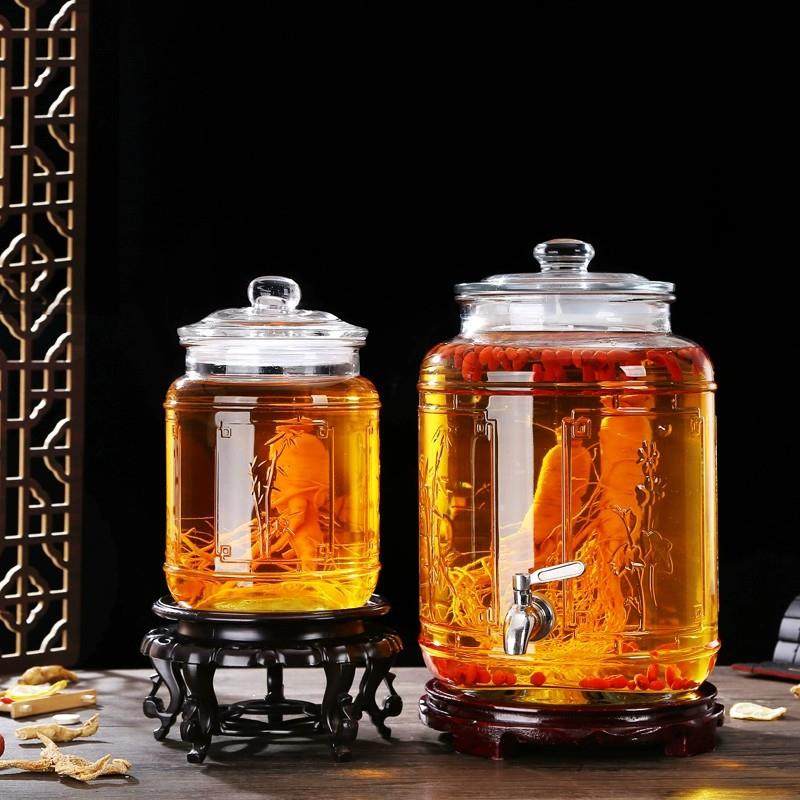 包邮10斤20斤泡酒瓶带龙头泡酒坛密封罐人参瓶酿酒容器酒桶酒罐,淘宝优惠券,粉丝福利购,淘宝优惠卷