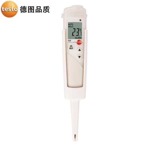 德图TESTO106食品中心防水冷冻探针温度计厨房高精度餐饮测温烘焙 - 图0