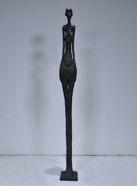 家居饰品c酒店样板房间别墅摆设现代简约人物雕塑艺术品玻璃钢摆