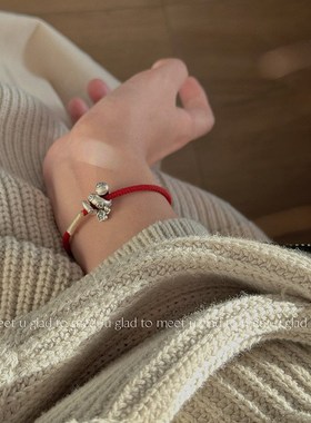 蛇年限定足银999本命q年情侣手链2025生肖蛇男女手绳转运新年礼物