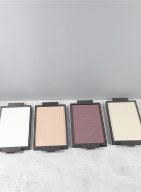 现代极简几何金属皮革香薰装饰托盘卧室玄关O售楼处电视柜家居饰