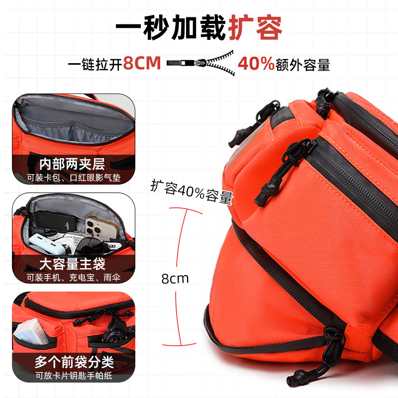 Albers waist bag cycling backpack motorcyclist bag