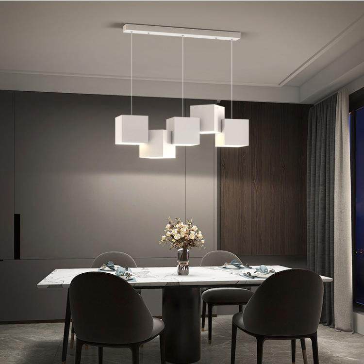 艺术魔方餐厅灯现代餐桌吊灯简约流行办公桌吧台书房餐厅大气灯具,淘宝优惠券,粉丝福利购,淘宝优惠卷