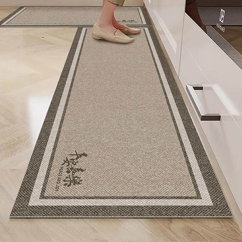 矽藻泥厨房地垫2023新款吸水防滑防油家用门口防滑垫新中式可定制,淘宝优惠券,粉丝福利购,淘宝优惠卷