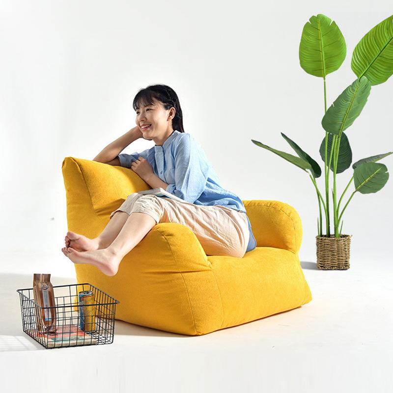 懒人沙发榻榻米单人小沙发阳台室小懒人椅日懒人s-888豆袋卧户式 - 图2