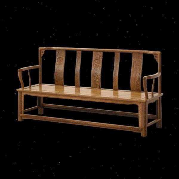 实木简约沙发红木家具鸡翅木长条椅中式客厅长椅子原木仿古三人椅,淘宝优惠券,粉丝福利购,淘宝优惠卷