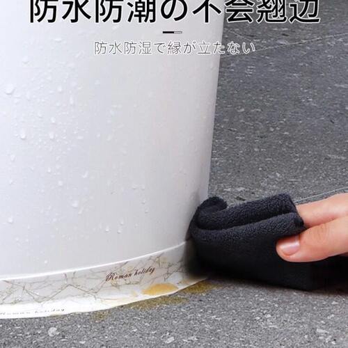 防水贴边条马桶底座贴纸美缝贴密封边缘坐便器卫生间厕所厨房遮丑 - 图1