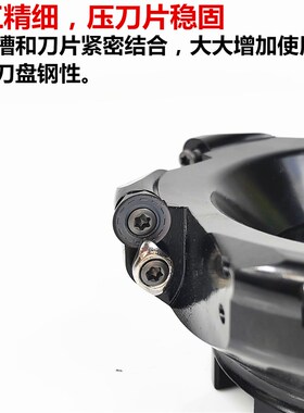 华韩 EMR6R圆鼻数控铣刀盘CNC开粗R6铣刀盘63/80/100/125/160刀盘