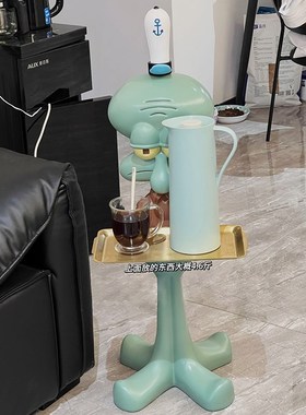 章鱼哥摆件巨型落地托盘1米置物玄关收K纳送礼卡通送礼物家居乔迁