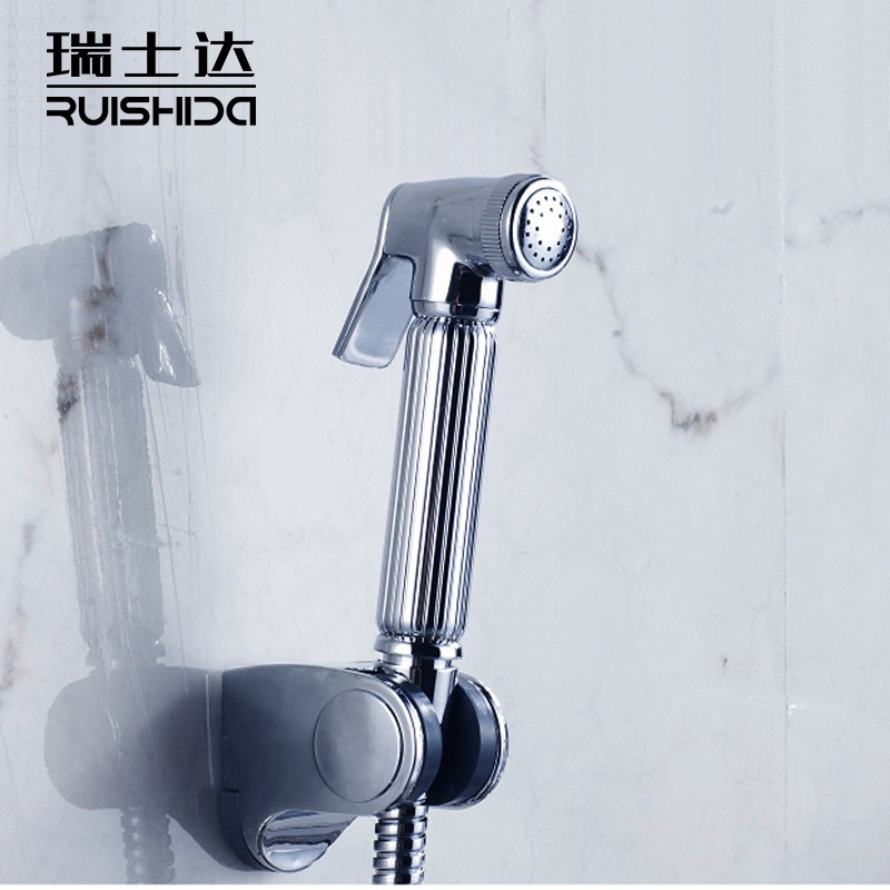 马桶喷枪套装 全铜增压花洒手持花洒妇洗器净身器冲洗器增压喷头,淘宝优惠券,粉丝福利购,淘宝优惠卷