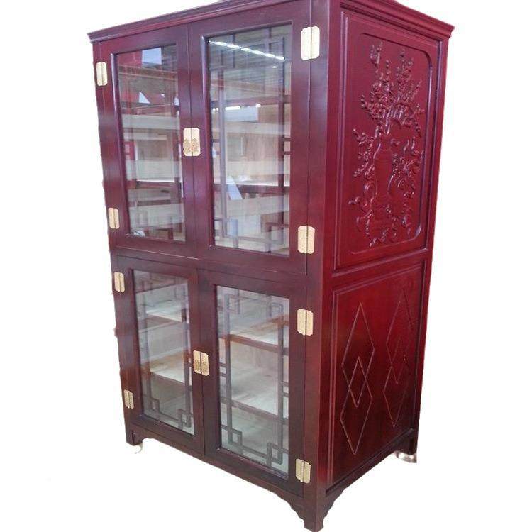 江西实木雕花书架实带门柜储物书香木字画储物柜款式实木书柜全樟,淘宝优惠券,粉丝福利购,淘宝优惠卷