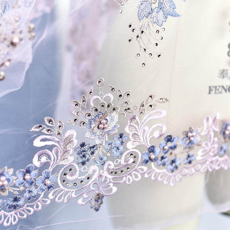 体刺绣钉材珠贴钻蕾丝面料布料花服EBH装礼服童装立手工DIY料紫,淘宝优惠券,粉丝福利购,淘宝优惠卷