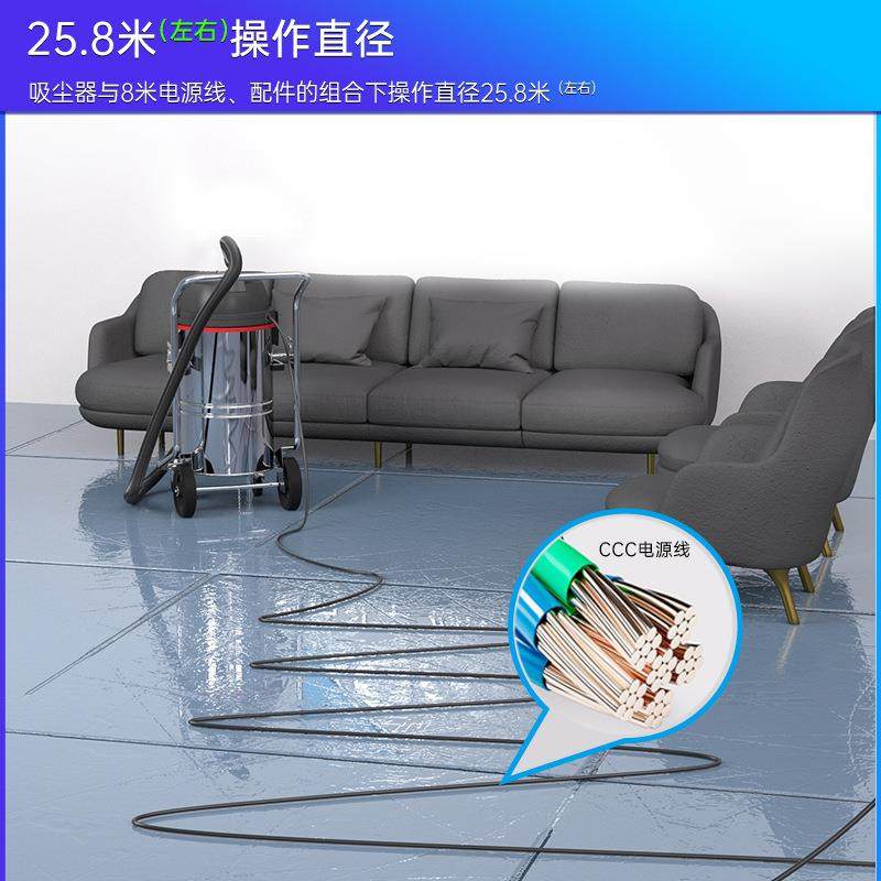 GS-1245粉尘商用桶式吸尘器家用大功率吸尘吸水机干湿两用,淘宝优惠券,粉丝福利购,淘宝优惠卷