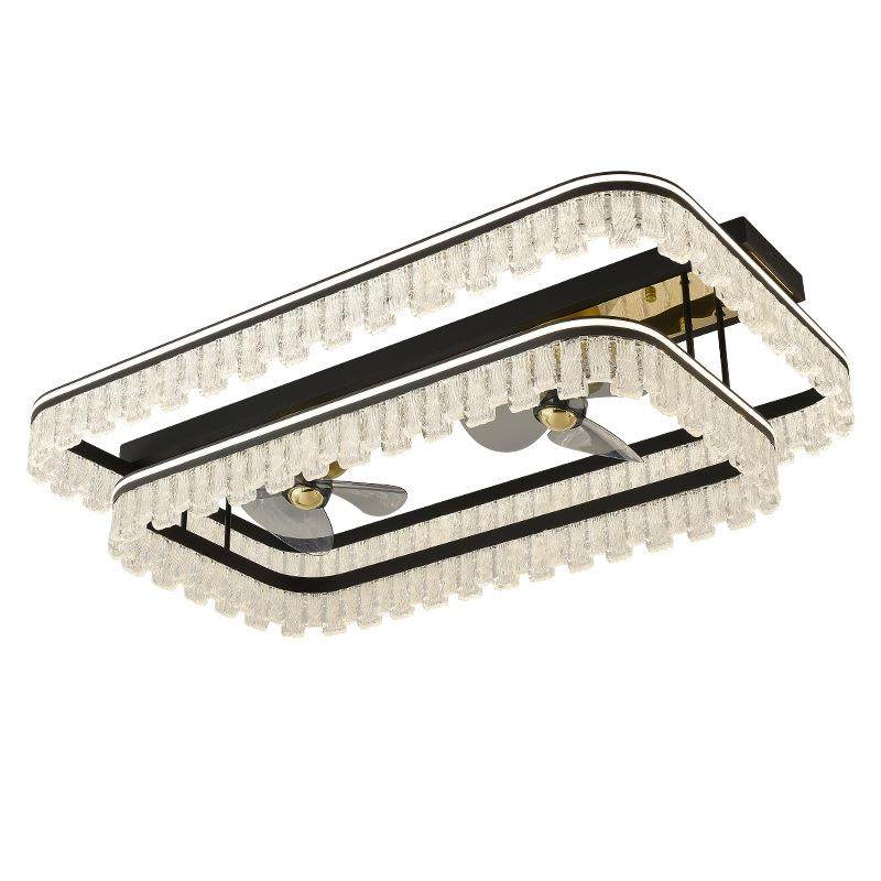 意式轻奢客厅摇头风扇灯护眼全光谱卧室冰裂纹吸顶灯全屋套餐灯具,淘宝优惠券,粉丝福利购,淘宝优惠卷