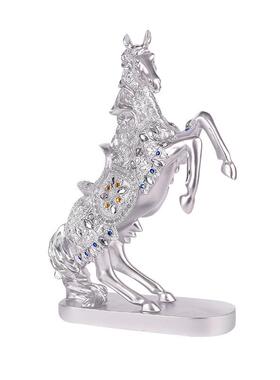 新中式立马发财书房客厅家居书柜电视柜办公室办公桌装饰品摆件