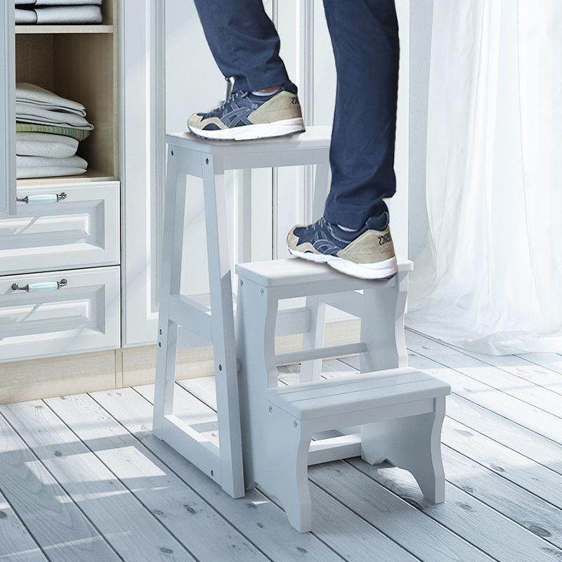 实木梯凳二三步家用折叠客厅室内多功能登高梯子凳楼梯椅加厚加高,淘宝优惠券,粉丝福利购,淘宝优惠卷