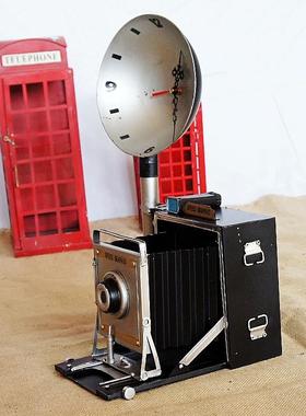 民国经典摆设老式闪光灯照相机模型摆件电影院拍摄道具SMT143