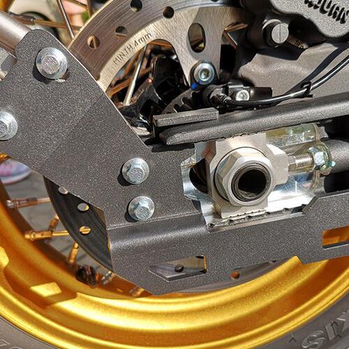 适用春风800MT改装摩托车后挡泥板后轮加长挡泥瓦挡水板后盾配件 - 图1