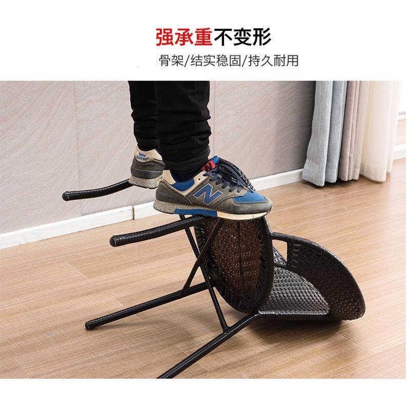 MNOZ*藤单人靠背椅椅家编织桌用户外休闲三件套阳台老人庭院圆乘,淘宝优惠券,粉丝福利购,淘宝优惠卷