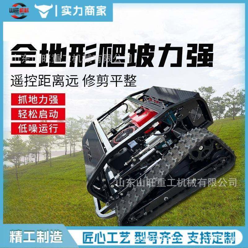 遥控BTR割草机履功带式小型用多农用果园家草坪全能自动四驱割草,淘宝优惠券,粉丝福利购,淘宝优惠卷