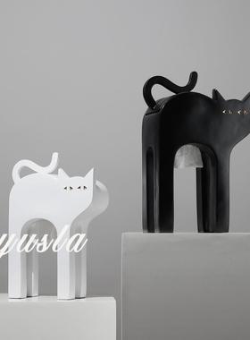 代约客厅茶现几柜纸简盒抽纸HVV盒餐巾厅吧台柜酒店别墅摆件软装