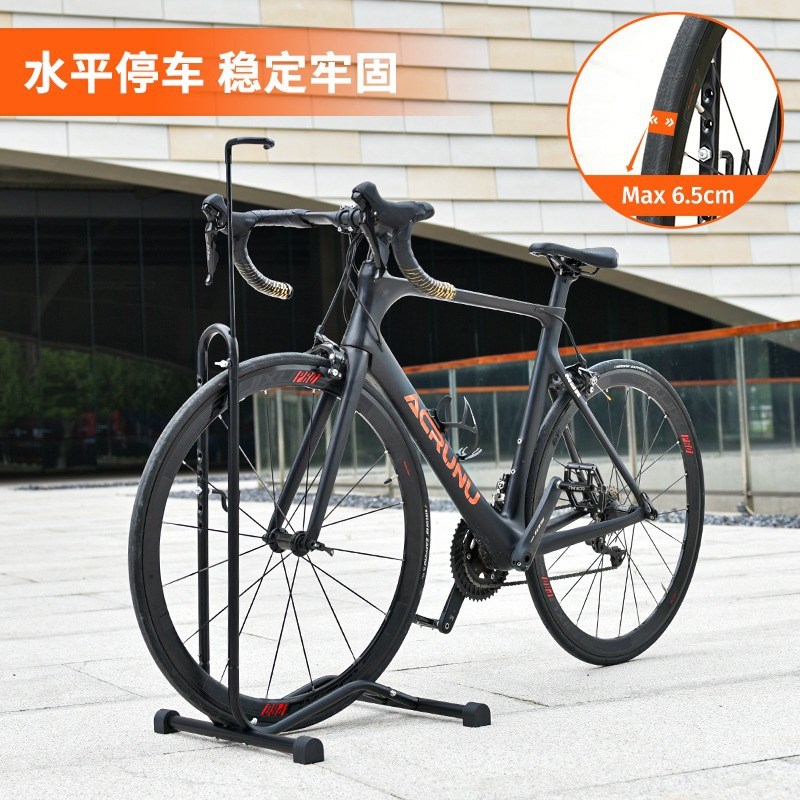 自行车插入式停车架登山车 插入式停H车架 公路车登山车停车架 - 图2