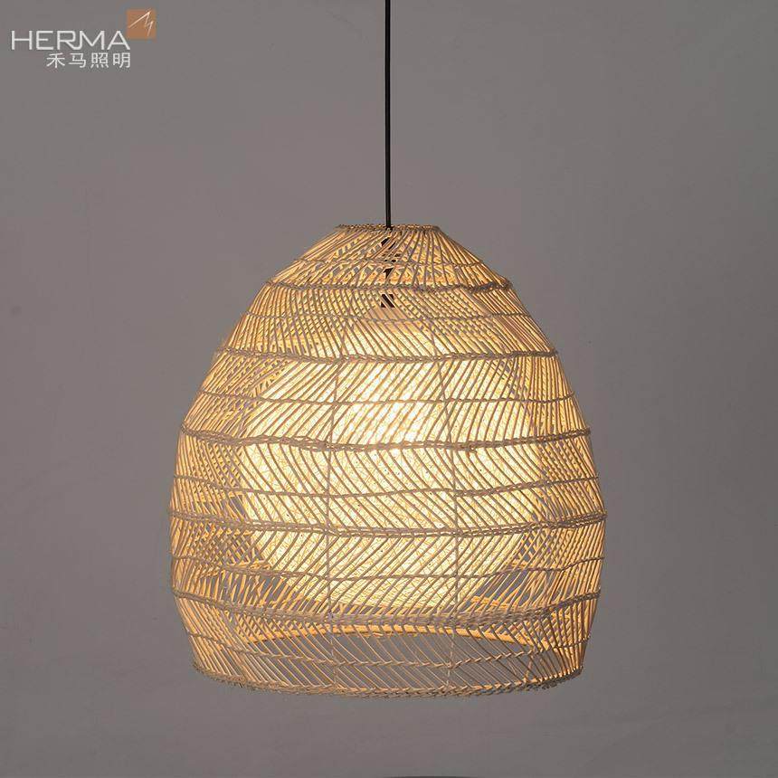 创意手工东亚藤编吊灯南乡123村田宿园民客房餐厅台工程阳样板房,淘宝优惠券,粉丝福利购,淘宝优惠卷