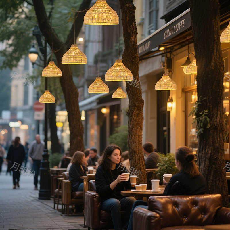 手工竹篮旅灯笼灯中式景区装饰吊616灯江南小院文露户外防水营挂,淘宝优惠券,粉丝福利购,淘宝优惠卷