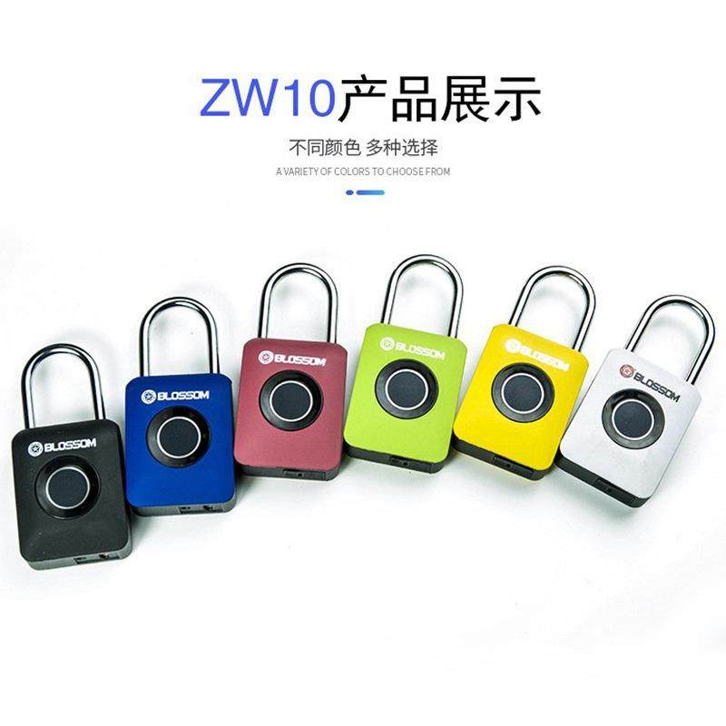 梅花指纹锁挂锁密指纹锁锁行李箱锁码屉ZW10抽锁,淘宝优惠券,粉丝福利购,淘宝优惠卷