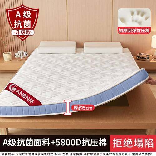 床垫软垫家用卧室床褥垫180x200学生宿舍单人租房专用榻榻米垫子 - 图3