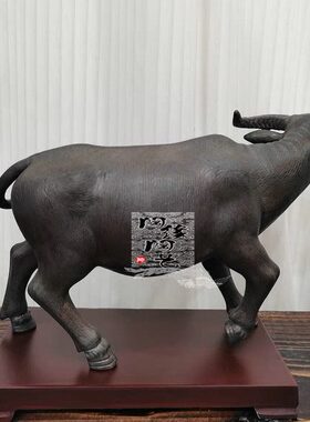 陶瓷工艺品 石湾公仔 水牛 生肖