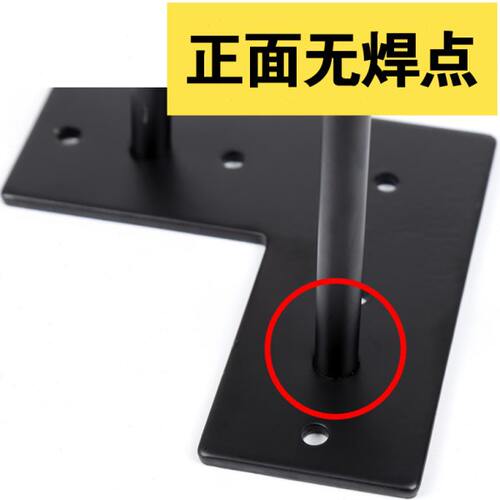 北欧简约高端铁艺茶几桌腿台脚金属大板办公家具支架桌脚吧台腿桌 - 图2