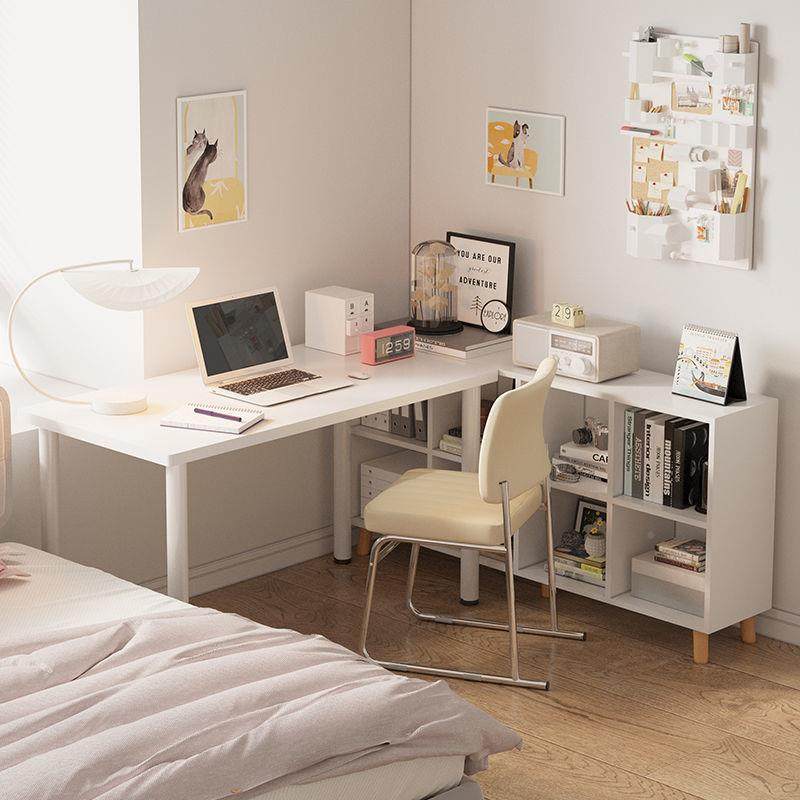 .电CPU脑桌桌半围式网红工作台家用卧室书包桌柜书一体小户型写字桌,淘宝优惠券,粉丝福利购,淘宝优惠卷
