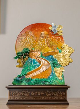 朱炳仁铜 盛世祥和玄关客厅办公室装饰摆件