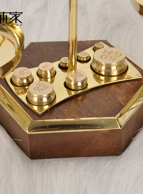 欧式进口铜天平摆件律师办公室纯铜开业复古桌面招财X创意法律礼