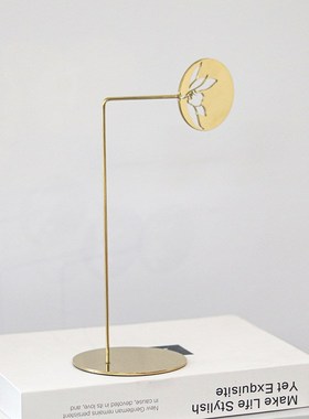 新中式轻奢金属枫叶艺p术摆件样板房售楼处酒店民宿极简氛围感饰