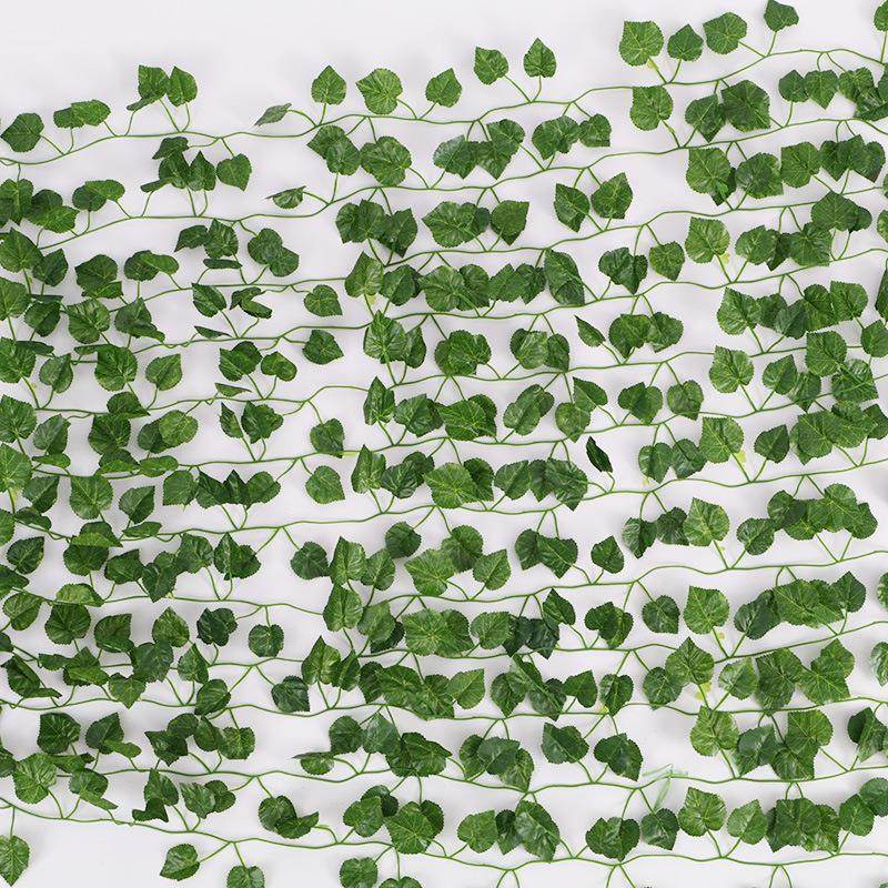 仿真藤条树叶绿萝爬山虎葡萄叶常青藤吊顶装饰塑料假花绿叶植藤蔓,淘宝优惠券,粉丝福利购,淘宝优惠卷