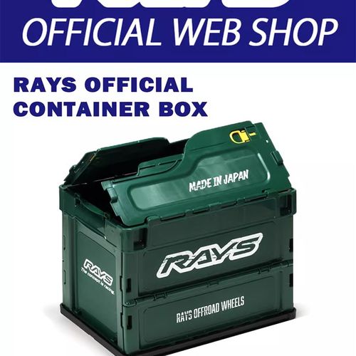 RAYS折叠收j纳箱 汽车载生活杂物行李箱内饰储物盒 - 图1