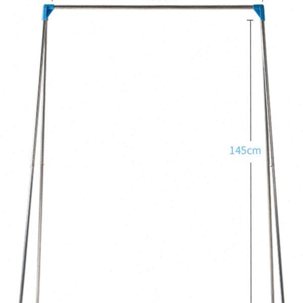 易得架置地伸缩折叠室内落地单杆不锈钢晾衣架旅行家用便携晾衣杆,淘宝优惠券,粉丝福利购,淘宝优惠卷