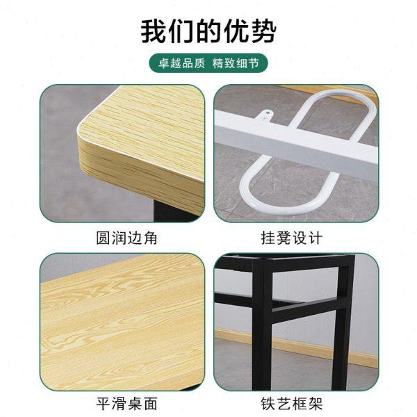 员工食堂不锈钢餐桌椅工厂饭面馆学生餐厅小吃店挂凳快餐桌椅组合,淘宝优惠券,粉丝福利购,淘宝优惠卷