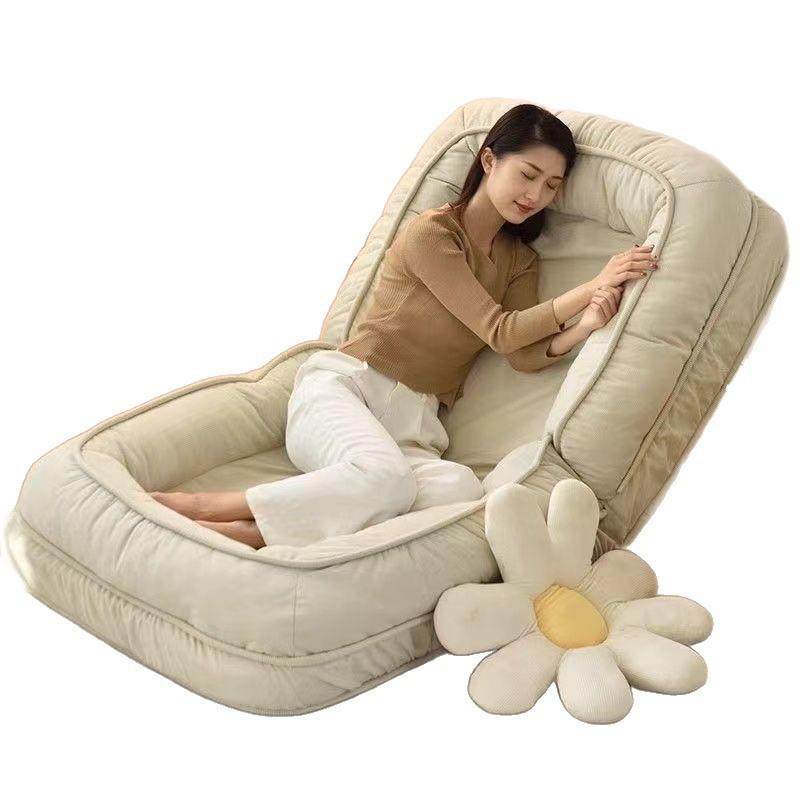 榻米网红人类狗窝懒人沙发折叠沙发床阳台单人巨大榻卧室房间躺椅,淘宝优惠券,粉丝福利购,淘宝优惠卷