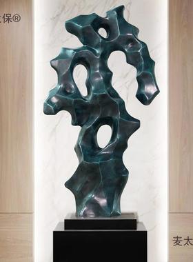 玻璃钢窟窿观赏造景摆件石头石太湖石别墅园林庭院风景中式麦太保