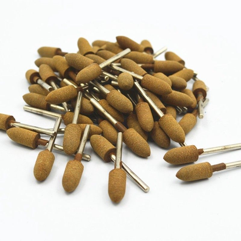 牛皮磨头圆柱形子弹尖3mm柄玉石翡翠模具抛光打磨头,淘宝优惠券,粉丝福利购,淘宝优惠卷