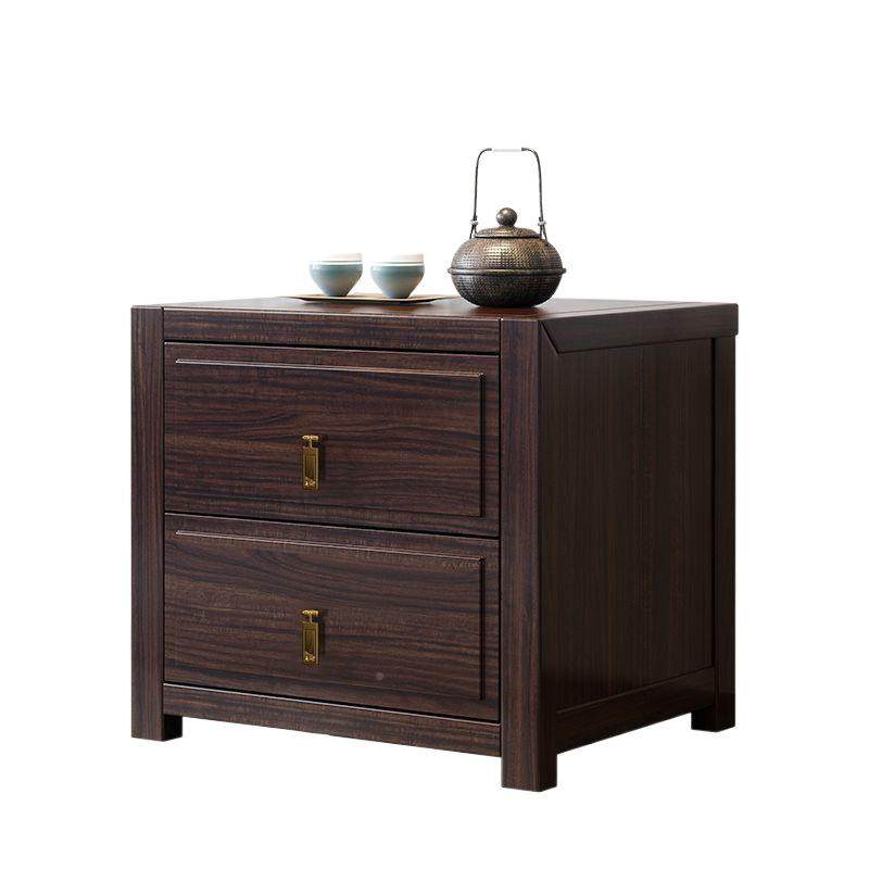 0实5新款家2用新中2式乌木床头柜4层抽屉见详情储物柜全木复古风,淘宝优惠券,粉丝福利购,淘宝优惠卷
