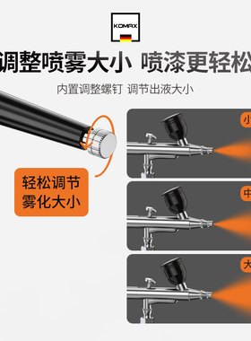 喷笔枪电动丙烯颜料喷漆枪彩绘喷枪手办上色模型喷涂美甲喷笔套装