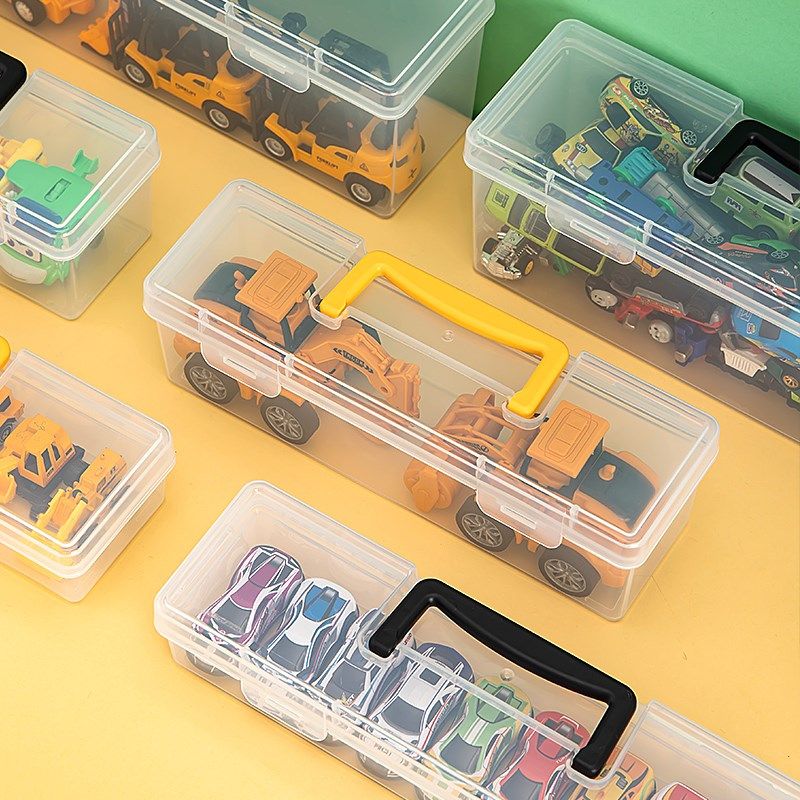 玩具车模型塑料收纳盒子儿童合金小汽车多层透明桌面置物架防尘,淘宝优惠券,粉丝福利购,淘宝优惠卷